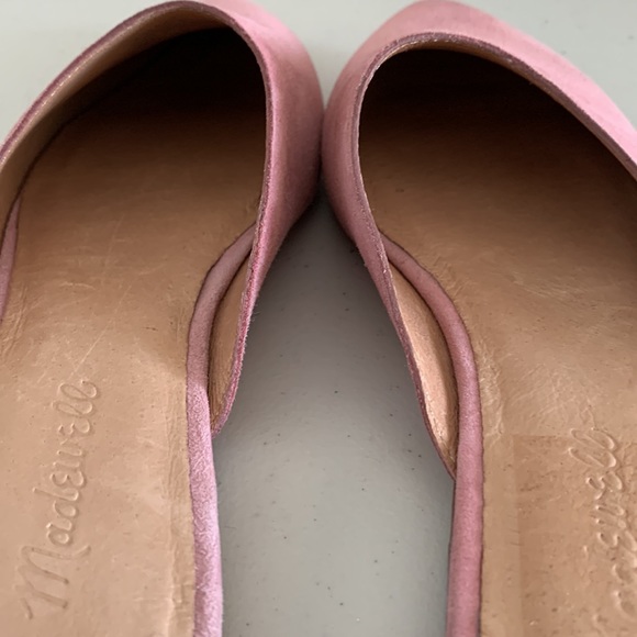 Madewell Remi Slip On Suede Mule Pink Size 6.5 - Picture 7 of 9